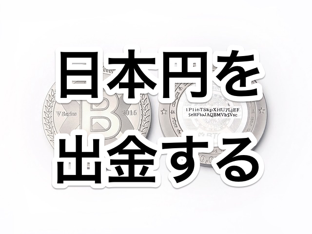 コインチェックで日本円を出金する